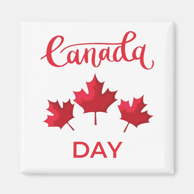 Aimant Fête du Canada (Devant)
