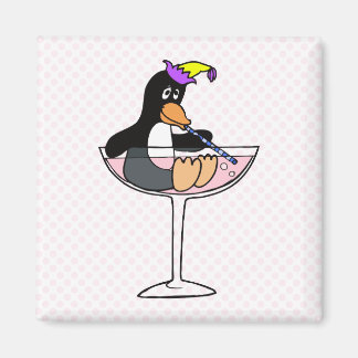 Aimant Fête du Pingouin
