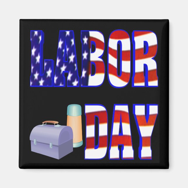 Aimant Fête du travail (Devant)