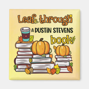 Aimant Feuille À Travers Un Livre De Dustin Stevens