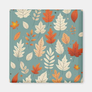 Aimant Feuilles automne/automne mignonnes