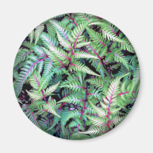 Aimant FEUILLES VERTS, BRUITS PURPLES par SHARON SHARPE m