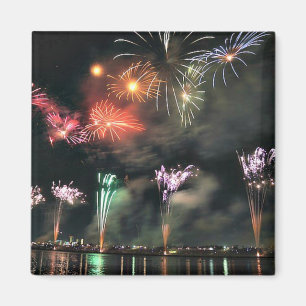Aimant Feux d'artifice spectaculaires