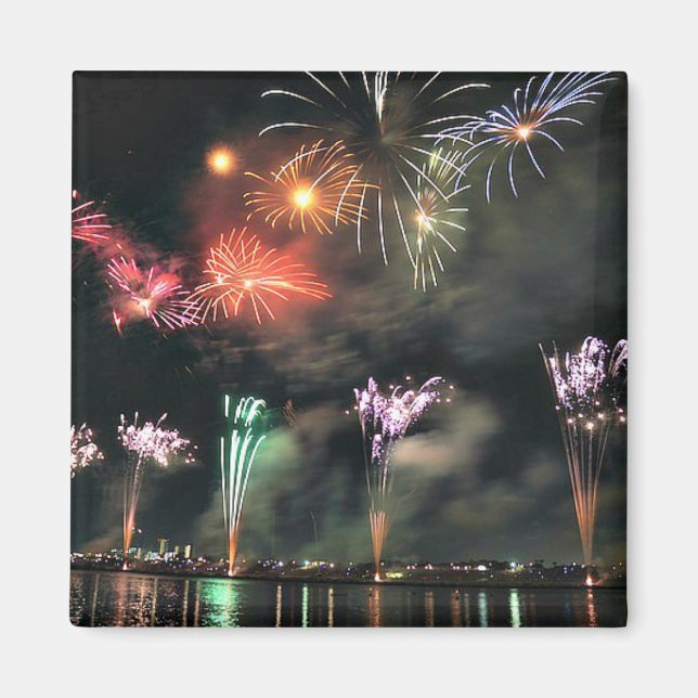 Aimant Feux d'artifice spectaculaires (Devant)