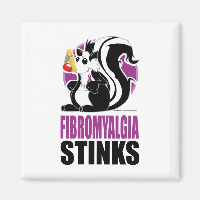 Aimant Fibromyalgie puant (Devant)