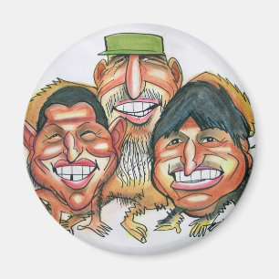 Aimant fidel castro, hugo chavez, evo morales