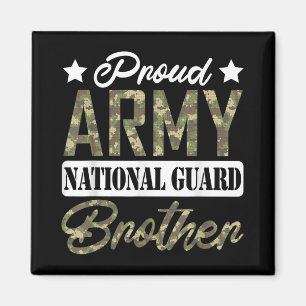 Aimant Fier Armée Garde nationale Frère Famille militaire