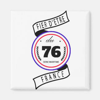 Aimant Fier d'être du 76
