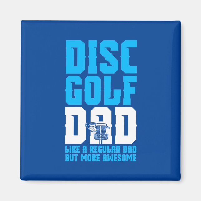 Aimant Fier Disk Golf Papa (Devant)
