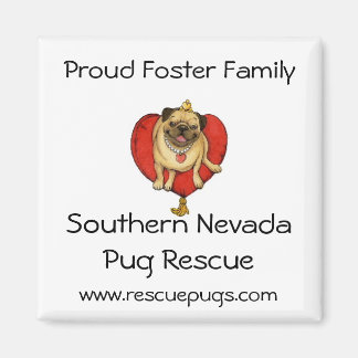 Aimant Fier Foster Family Magnet, Southern NevadaPug ...