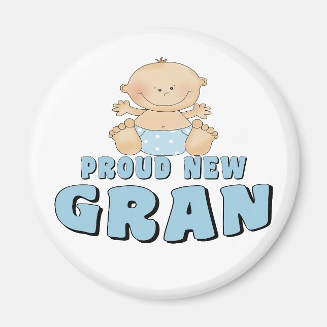 Aimant FIER NOUVEAU T-shirt Gran (Devant)