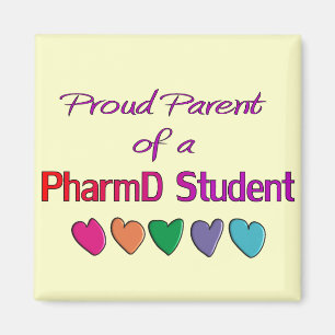 Aimant Fier parent d'un étudiant de PharmD
