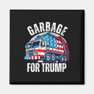 Aimant Fier supporter de Trump poubelle Poubelle pour Tru