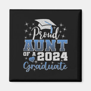 Aimant Fier Tante De 2024 Diplômé Awesome Family College
