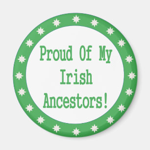 Aimant Fière De Mes Ancêtres Irlandais