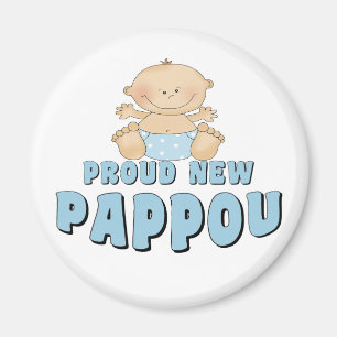 Aimant FIÈRE DU NOUVEAU Pappou