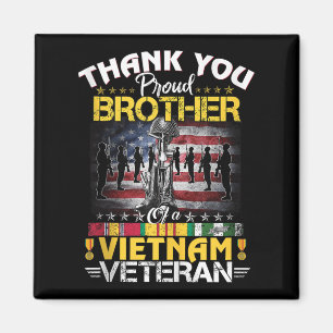 Aimant Fière Frère D'Un Vétérinaire Du Vietnam - Vie Merc