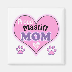 Aimant Fière maman Mastiff