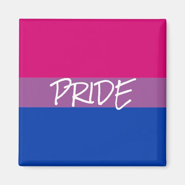 Aimant Fierté bisexuelle (Devant)