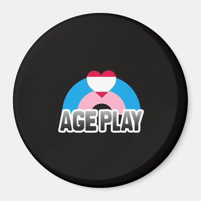 Aimant Fierté de jeu d'âge (Devant)