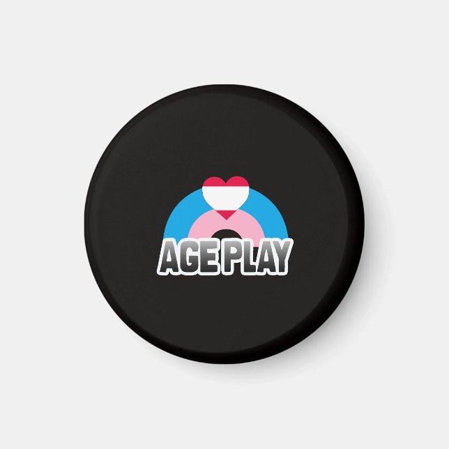 Aimant Fierté de jeu d'âge (Devant)