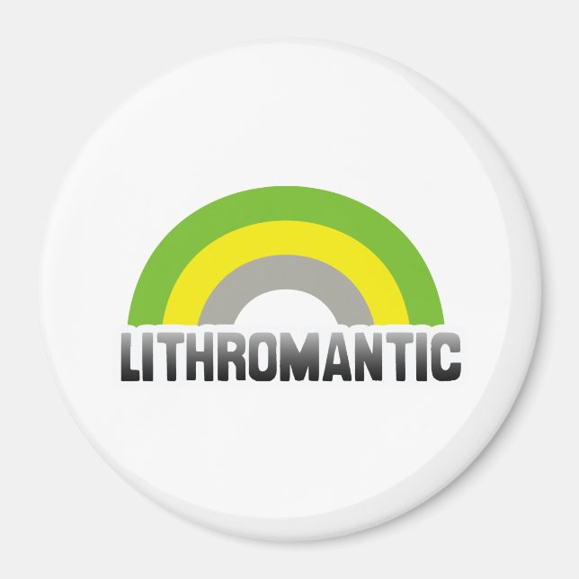 Aimant Fierté lithromantique (Devant)