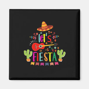 Aimant Fiesta Cinco De Mayo Guitare Funny Mexico Pa