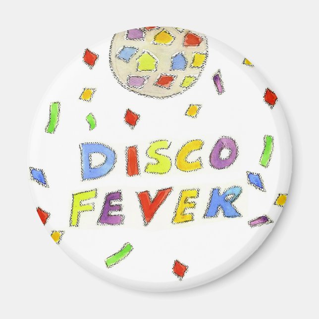 Aimant Fièvre Disco (Devant)