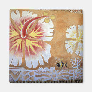 Aimant Fiji, art mural.