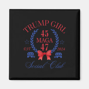 Aimant Fille 45 47 Maga Est 2024 Social Club Heureux 4ème