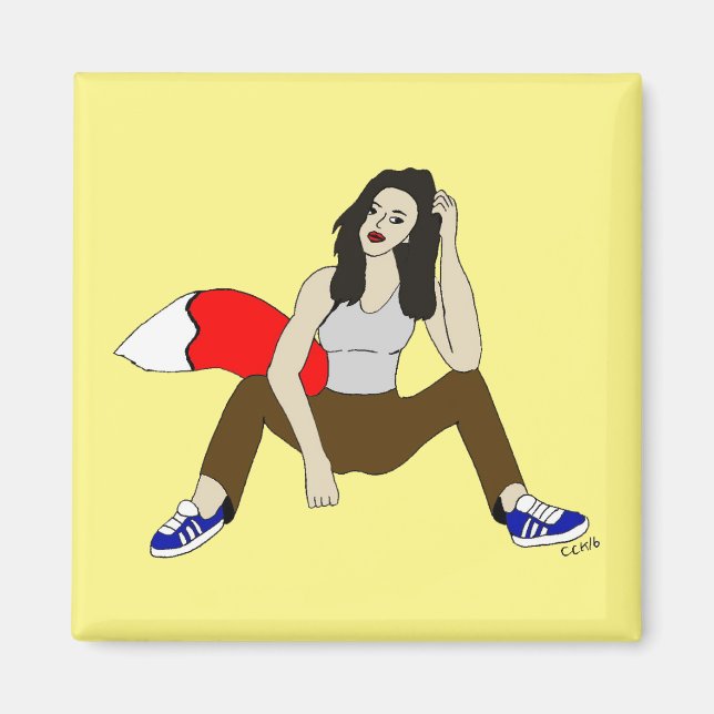 Aimant fille foy (Devant)