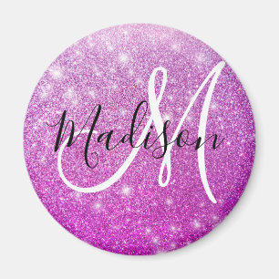 Aimant Fille & Glam Purple Parties scintillant Étincelles