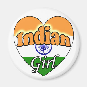Aimant Fille indienne