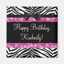 Fille Zebra Rose Hot Sparkle