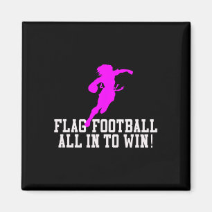 Aimant Filles Drapeau Football Pour Enfants Jeunes Ou Fem