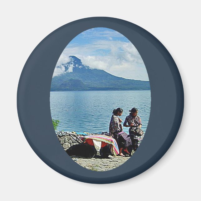 Aimant Filles mayas à Lago Atitlan (Devant)