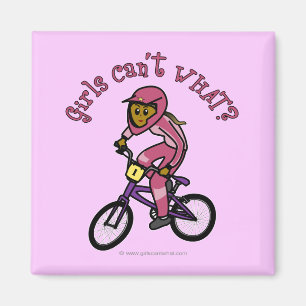 Aimant Filles roses foncées BMX