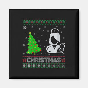 Aimant Filles Sage-femme Xmas Arbre Éclairage de Noël lai