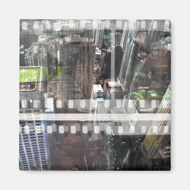 Aimant Film Abstrait (Devant)