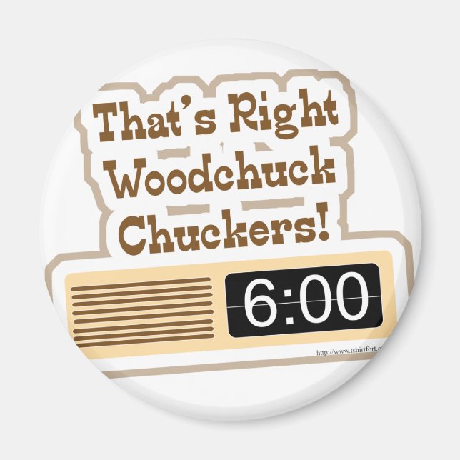 Aimant Film Groundhog (Devant)