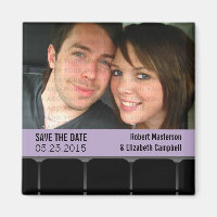 Film Theatre Photo Enregistrer la date Magnet, Lil