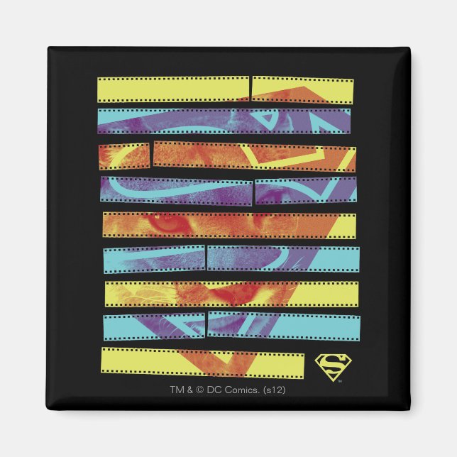 Aimant Filmstrip Supergirl (Devant)
