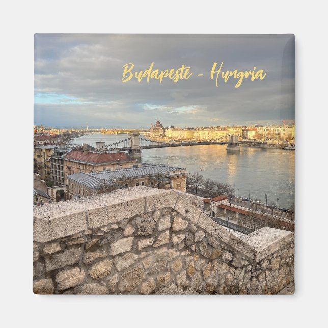 Aimant Final de tarde em Budapeste - Hungria (Devant)