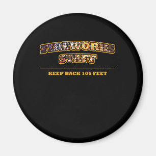 Aimant Fireworks Personnel Pyrotechnique Pyro Fire Party