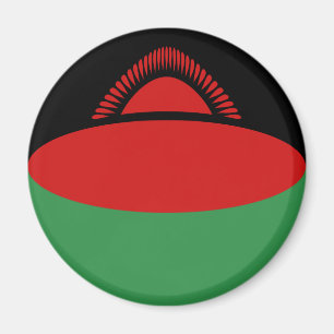 Aimant Fisheye Drapeau Malawi