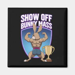 Aimant Fitness Bunny Bodybuilders Muscle Building Funny R