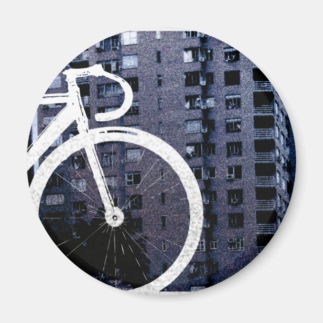 Aimant Fixe - Boston Blue (Devant)
