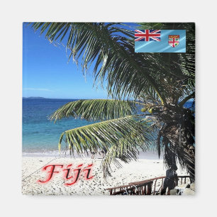 Aimant FJ - Fidji - Matamanoa - Plage