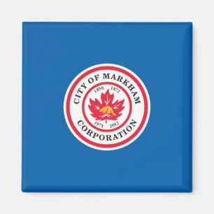 Aimant Flag of Markham (Ontario, Canada)