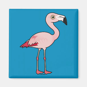Aimant Flamant rose chilien Birdorable